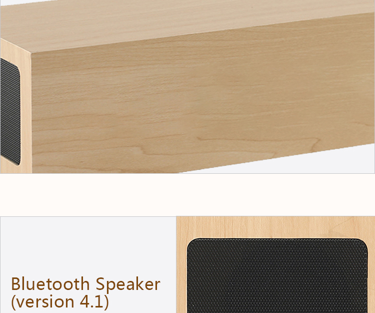 bluetooth alarm clock speaker box