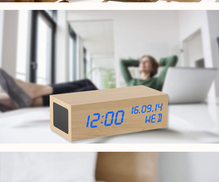 bluetooth speaker alarm clock radio