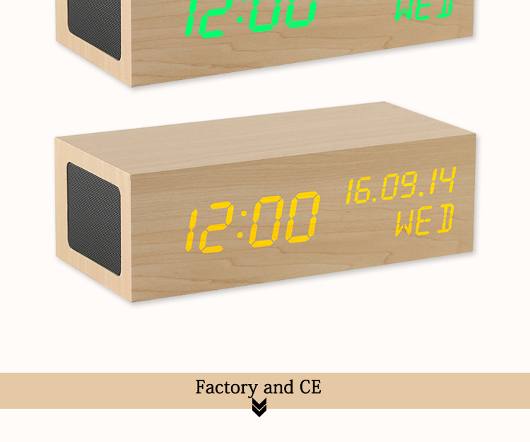 bluetooth speaker and alarm clock