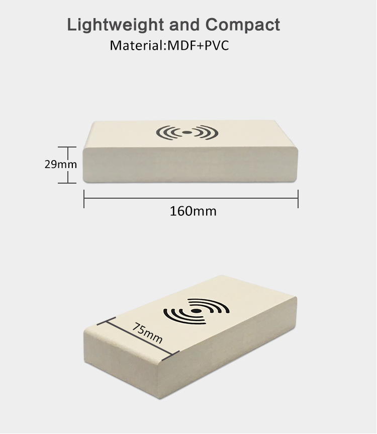 lightweight and compact wireless charger