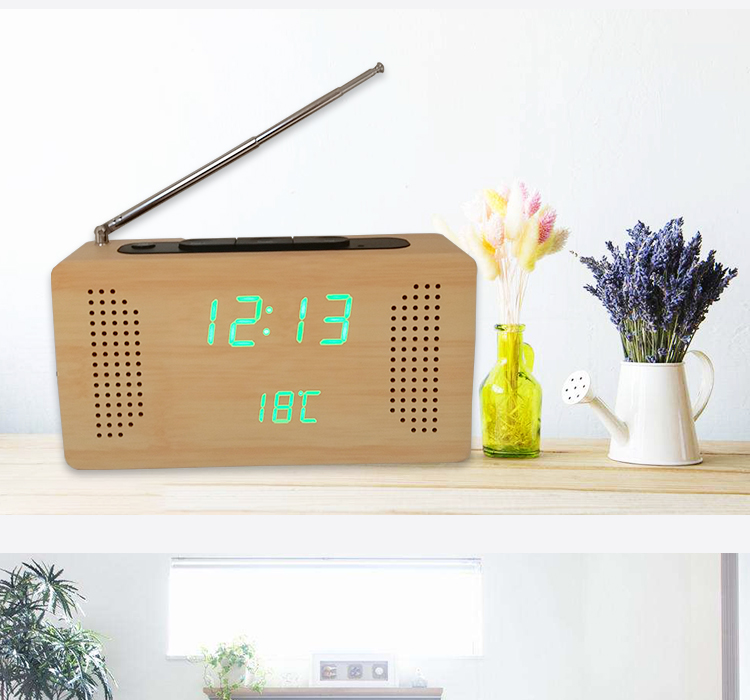 fm clock radio