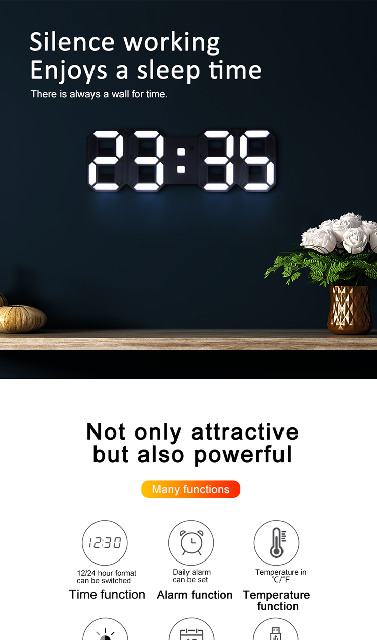 3D Wall Clock