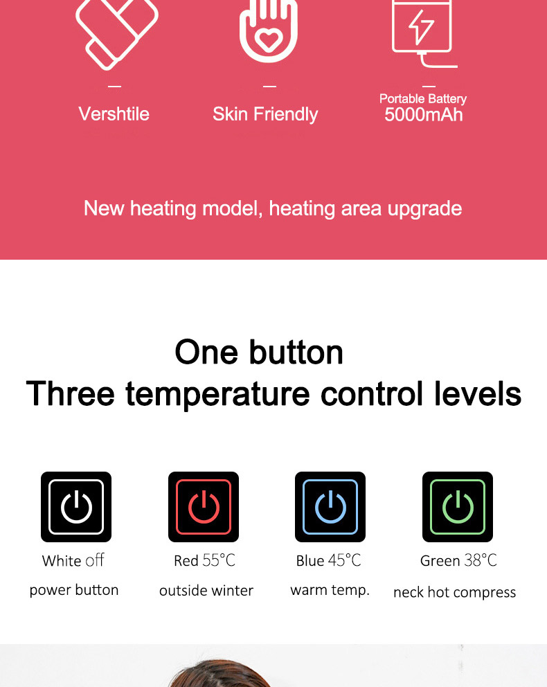 heated usb scarf,