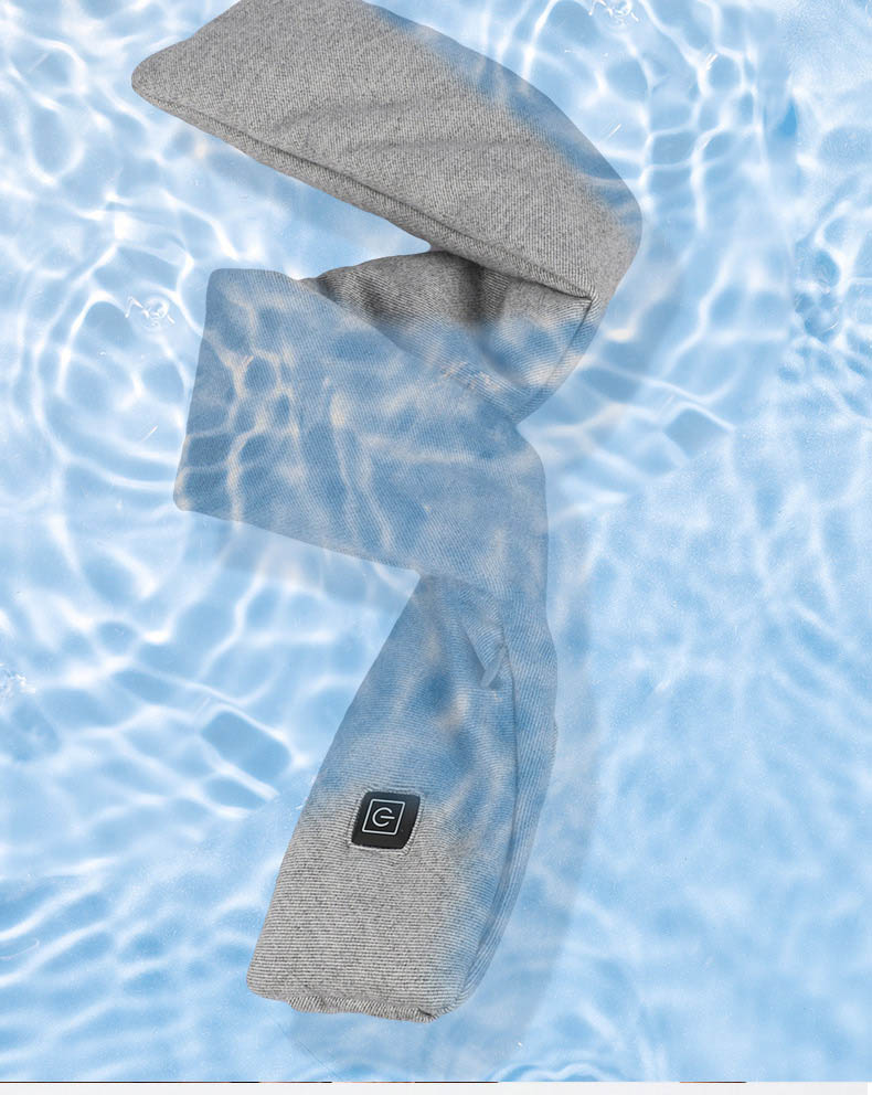 rechargeable heated neck scarf