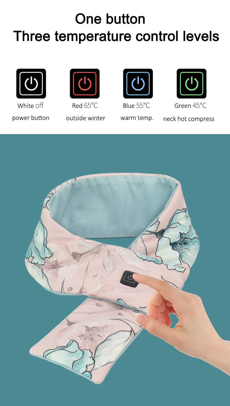 heated usb scarf