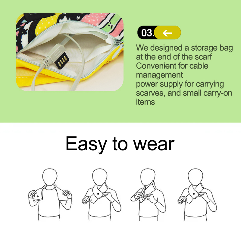 heat neck scarf