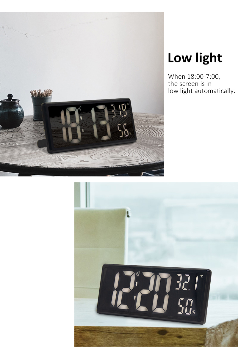 large digital clock