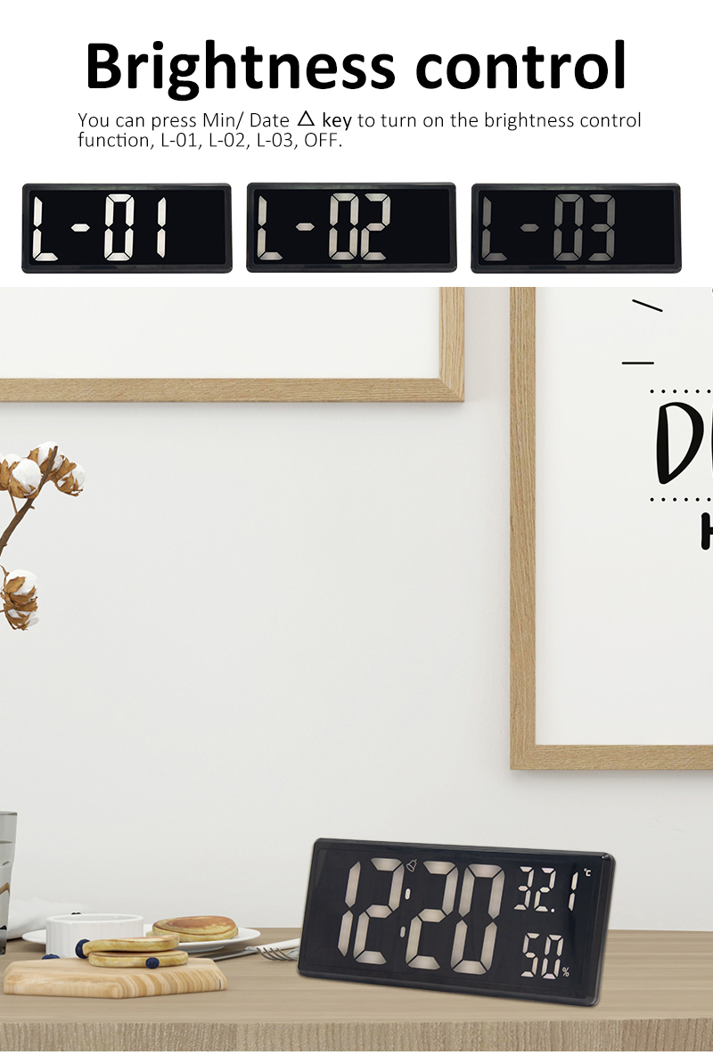 large digital clock