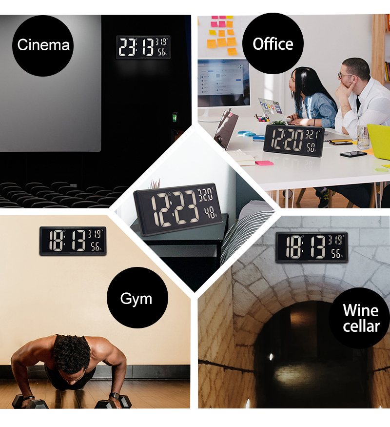 large digital clock