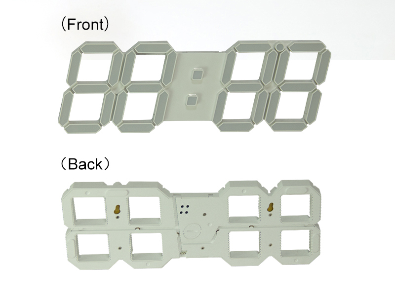 led 3d wall clock