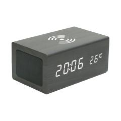 bluetooth speaker with wireless charger and alarm clock
