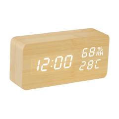desk Alarm clock with temperature and humidity