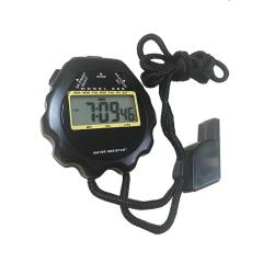 large LCD display digital stopwatch for school gym teacher with whistle