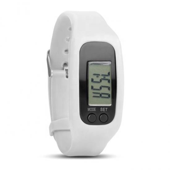 promotion gifts silicone wristband bracelet digital calorie fitness tracker pedometer