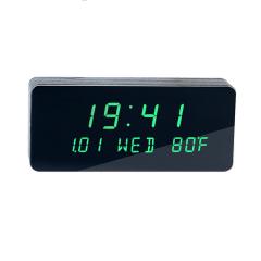 Large screen LED digital desktop alarm clock