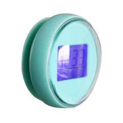 Newly Design Round waterproof plastic table clock with LCD Display