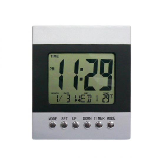 digital plastic clock