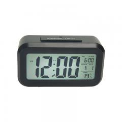  digital LCD travel slient smart clock backlight