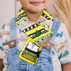 Heated scarf with power bank