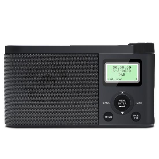 DAB+ FM Radio clock