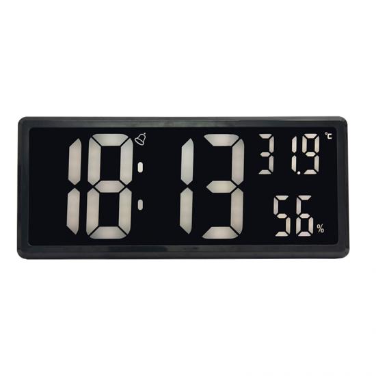 Wooden desktop/table alarm clock