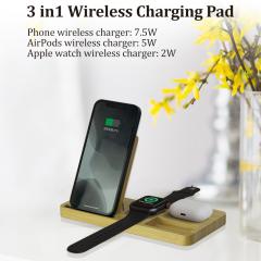 3 in 1 wireless charging pad
