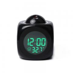 Talking Time Temperature Projector Clock