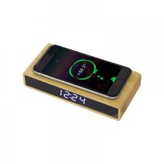 Wooden desktop/table alarm clock