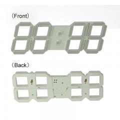 Remote Control Large 3D LED Wall Clock