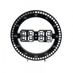 LED Wall Clock 3D