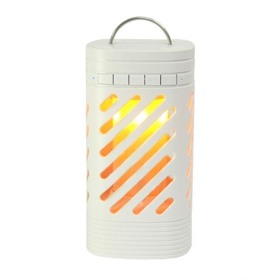 Outdoor Bluetooth Speaker with Flame Touch Light