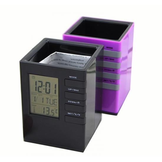 Pen Holder Clock