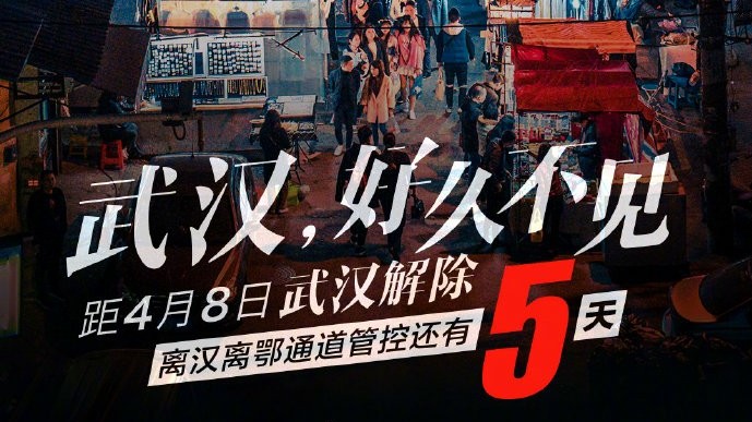 Wuhan unsealed countdown 5 days