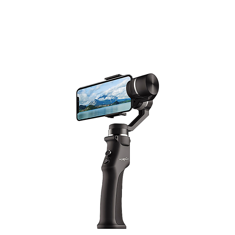 Universal Rotating 360 Degree Rotation Cell Phone Holder Pocket Phone Estabilizador Three-Axis Handheld Gimbal Stabilizer