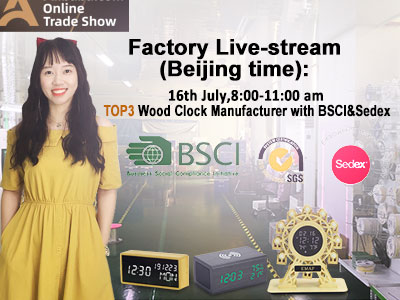 The second factory live show show a whole new Wledclocks.
